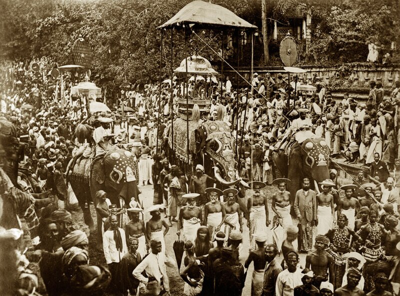 esala perehera festival in 1885