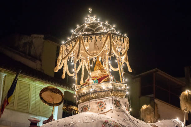 kandy esala perahera parade also known as the festival of the buddha tooth.